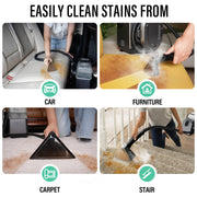 Starrybot Portable Carpet & Upholstery Cleaner - 15Kpa Suction Power for Pets, Cars, and Furniture Starrybot